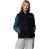 Columbia Benton Springs Vest Gilet di Pile, Nero, X-Small Petite Donna