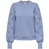 ONLY Carmakoma Carfemme L/S Puff Embroidery Ub Swt Noos, Tempest, S