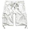 Brandit Vintage Shorts, Color: White, Size: XXL