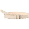 Calvin Klein Donna Cintura Ck Must Metal Loop 2.5 cm Cintura in Pelle