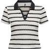 ONLY ONLHALIA T-Shirt | Regular Fit, Maniche corte, Corto, Casual, Temperatura massima 30°C ciclo normale