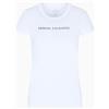 Armani Exchange Short Sleeve Front Bold Logo Lettering Slim Fit T-Shirt Donna (Pacco da 1)