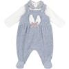 Chicco Bimbo 0-24 Completo Maglietta e Salopette