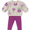 Chicco Bimba 0-24 Completo con T-shirt e Pantaloni in morbido tessuto e impreziosito da un grazioso colletto 261