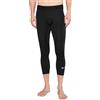 Nike M NP DF 3QT Tight Leggings, Black/White, S Uomo