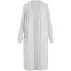 Noisy May Cardigan da Donna Lungo, Chiaro Grigio Melange, L