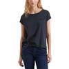 Marc O'Polo Marc OߴPolo Denim Donna T-Shirt in Cotone bio Relaxed Fit, Blu (Scandinavian Blue), XXL