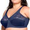 Glamorise Magiclift Original Support Bra Wirefree #1000, Reggiseno a coppa piena Donna, Blu, 9D