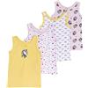 Chicco Bambine e Ragazze Set 4 Canottiere in 100% Cotone NOS_2 | in 100% Cotone NOS_2