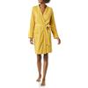Amazon Essentials Vestaglia Leggera a Nido d'Ape di Media Lunghezza (Disponibile in Taglie Forti) Donna, Giallo Senape, M