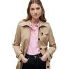 Tommy Hilfiger Donna Giacca Heritage Single Breasted Trench Giacca da Mezza Stagione, Beige (Nos Beige), S