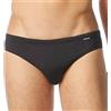 Bruno banani Mini Wave Line 2.0 - Slip da Nuoto da Uomo, Nero (Nero 0007), Taglia S