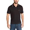 Nautica Men's Classic Fit Short Sleeve Dual Tipped Collar Polo Shirt