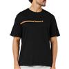 Timberland Maglietta a Maniche Corte 3 Tier3 T-Shirt, Nero, S Uomo