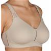 Selene, Reggiseno Contenitivo Donna con Fascia Anatomica, Senza Ferretto e Imbottitura, con Spalline Larghe Comfort, Collezione Elvira, Colore Terra, Taglia 8D