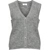 Object Neck Knit Vest DIV Objdiana Re-Gilet con Scollo a V Donna