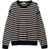 Diana Studio, Girocollo Traforato in Maglia - Uomo, 100% Cotone, Maniche Lunghe, Boxy Fit