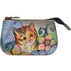 Anuschka Medium Coin Purse AA, Portafoglio Donna, Mondo Delfino, Taglia Unica