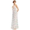 Desigual Vestito da Donna Galactica, Bianco, XS