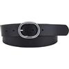 Levi's Hermosilla, Cintura Donna, Nero (Regular Black), 85