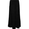 VERO MODA Gonna Lunga da Donna con Fascia Elastica e Taglio a A, Colore:Nero, Taglia:XS