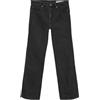 VERO MODA Female Straight-Fit VMTESSA Vita Alta Taglio Dritto Jeans, Denim Nero, 25W x 30L