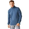 Regatta Men's Agilno Half Zip Sweatshirt, Maglione Uomo, Dark Denim,