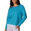 Hanes Women's Sweatshirt, Bold Blue Heather, Large