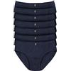 JP 1880 Slip 7er Pack Mutande da Uomo, Blu Navy, 54