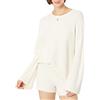 The Drop, Alice, Maglione da Donna, a Costine, con Girocollo e Apertura Sul Retro
