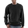 Carhartt Felpa Girocollo, Vestibilità Ampia, Media Pesantezza, Uomo, Nero, S