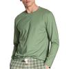 CALIDA RMX Sleep Leisure Maglietta da Uomo a Maniche Lunghe, Loden Frost, S
