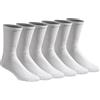 Dickies Socks Uwear - Calzini da uomo, confezione multipla (confezione da 12), Bianco (6 paia), 6-12