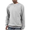 Carhartt Felpa Girocollo, Vestibilità Ampia, Media Pesantezza, Uomo, Grigio (Heather), XXL