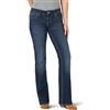 Wrangler Jeans in Stile rétro a Vita Media, Elasticizzati Bootcut - Blu - 5W x 34L
