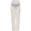 ONLY Olmsiesta MW Pull-up Linen Bl Pant Noos Trousers Donna