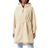 Tommy Hilfiger Parka Donna Windbreaker Impermeabile, Beige (Harvest Wheat), S