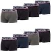 pierre cardin underwear Mutande Boxer Uomo Cotone, Set da 8, Nero F1 (L)