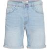 Blend 20713326 - Pantaloncini da Uomo in Jeans, 200290/Denim Light Blue, Taglia L
