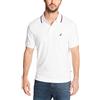 Nautica Men's Classic Fit Short Sleeve Dual Tipped Collar Polo Shirt