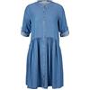 TOM TAILOR Denim Le signore Abito in jeans 1030680, 10119 - Used Mid Stone Blue Denim, XXL