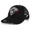 Blackskies Black Panther Baseball cap | Uomo Donna Visiera Premium Snapback felino Selvatico Cappellino Basecap Tattoo Old School - Nero-Blu cap - Unisex Streetwear Outdoor Estate