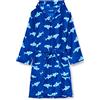 Playshoes Accappatoio in pile per bambini, Vestaglia Unisex - Bambini e ragazzi, Hai, 122/128