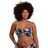 Sans Complexe Fidji Bikini Top, Stampa esotica Nera, 3C Donna