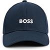 BOSS Bold Center Logo Twill cap Berretto da Baseball Uomo, Blu Abete Rosso, Taglia Unica