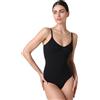 Lovable Body Modellante Senza Ferretto Seamless | Microfibra Tecnica Senza Cuciture | Effetto Contenitivo Invisibile | Silhouette Shaping Donna, Nero, M