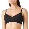 sloggi ZERO Lace 2.0 Bralette, Bustino, Donna, Nero (Black), XL