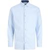 JACK & JONES Jprblaparker Detail L/S Shirt Noos Turchese Blu Di Cachemire XS