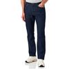 Lee Uomo Jeans West, Regular Straight Fit, Straight Leg, Rinse, 38W / 34L