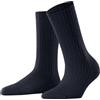 FALKE Cosy Wool Boot W So Lana Tinta Unita Donna Calzini, Blu Space Blue 6116, 35-38
